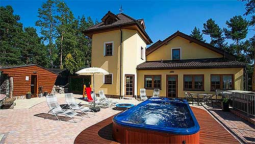 Wellness - Sauna, Schwimmbad im Resort Štilec